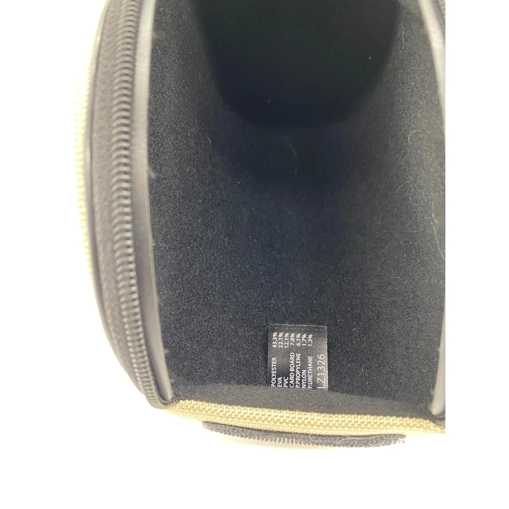 Canon LZ1326 Tan Black Padded Ballistic Nylon Camera Lens Case Pouch